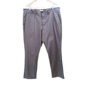 NWT Men's 40W x 32L Goodfellow Hennepin Chino Straight Gray Pants
